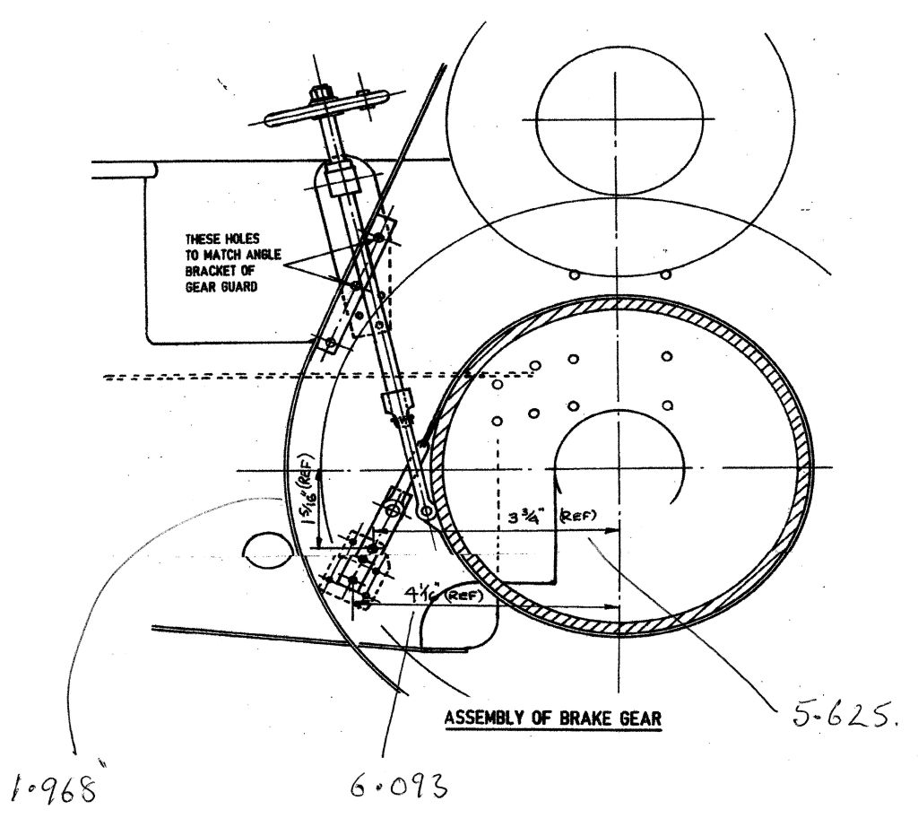 Bottom brake Band Fixing