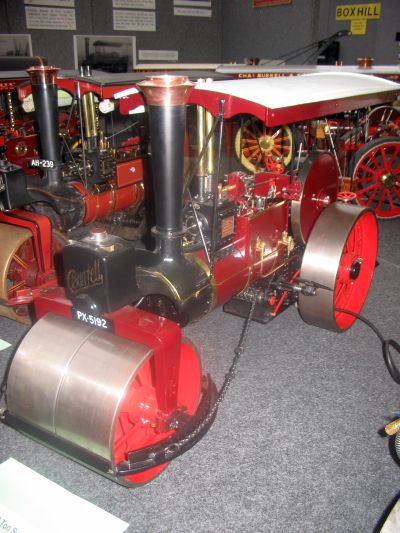 The Burrell display - Roller