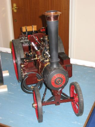 2" Burrell Gold Medal Tractor, Single Cylinder