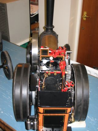 2" Fowler Single Cylinder Traction Engine under construction