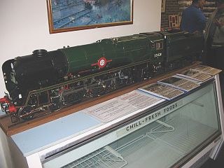 "Ariel" 5" Gauge Rebuilt Merchant Navy Pacific